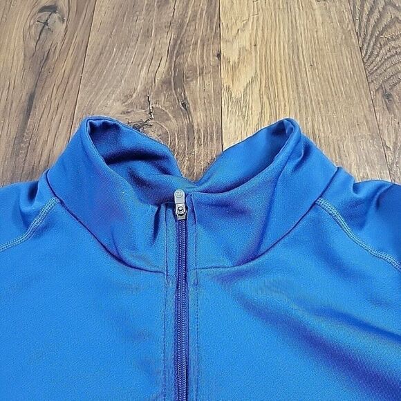 Novara Jacket Mens 2XL Blue Cycling Outdoor Full Zip Pocket - Picture 2 of 11